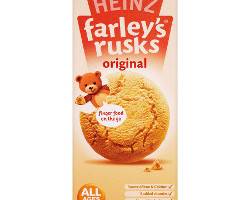 Heinz Farley's Rusks are rich in calcium, iron and vitamins without any added colours, flavourings or preservatives