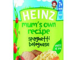 All the varieties in the Heinz Mum's Own Recipe range are based on recipe suggestions from real mums