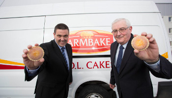 Alan Divney, managing director, Farmbake with Jim Divney, founder, Farmbake