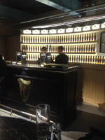 The Guinness Academy is a specially designed Guinness-themed bar where visitors can learn the craft of pouring the perfect pint.