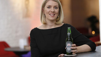 Julie Guckian – appointed Marketing Manager for Heineken Ireland.