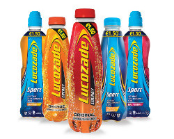 Lucozade is introducing new price-marked packs this month