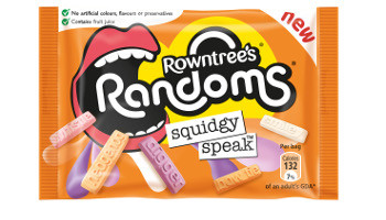 Randoms Squidgy Speak is supported by a major media campaign, including TV, outdoor, digital, sampling and PR