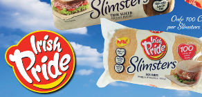 Irish Pride Slimsters deliver strong flavour and texture, at only 100 calories per square