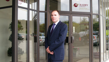 John McAllen, commercial director, Barry Group