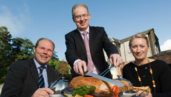 Pictured at the launch of Musgrave’s Winter Lamb are Henry Byrnes, chairman of the IFA Sheep Committee, Donal Horgan, managing director, Musgrave Retail Partners Ireland, and Margaret McCarthy, sector manager of Bord Bia