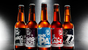 Brewdog Brewery range from Scotland distributed by Fourcorners