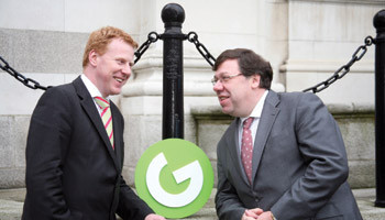 Gala CEO, Gary Desmond and An Taoiseach Brian Cowen