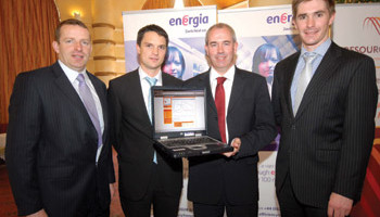 Derek Hannick, costs manager Musgrave; Michael Twohig, head of store development Musgrave; and Aidan Brennan, key account manager Energia