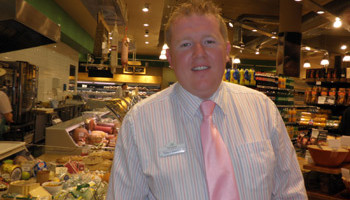 The Market's manager, Trevor Kearns