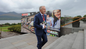 BWG Group CEO, Leo Crawford at the Spar Retailer Convention in Killarney at the weekend