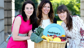 Aoibheann O’Brien, Foodcloud; Christine Heffernan, Tesco Ireland; Iseult Ward, Foodcloud