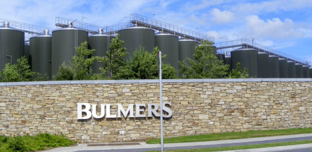 C&C's state-of-the-art Bulmers factor in Clonmel, Co. Tipperary