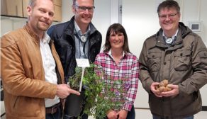 Dr. Christian Weseloh, Stegam Klaser, Gaynor McKenzie and Volker Petersof the German Ministry of Food team