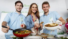 Roz Purcell cooks up a storm with champion rowers Paul and Gary O’Donovan at Bloom