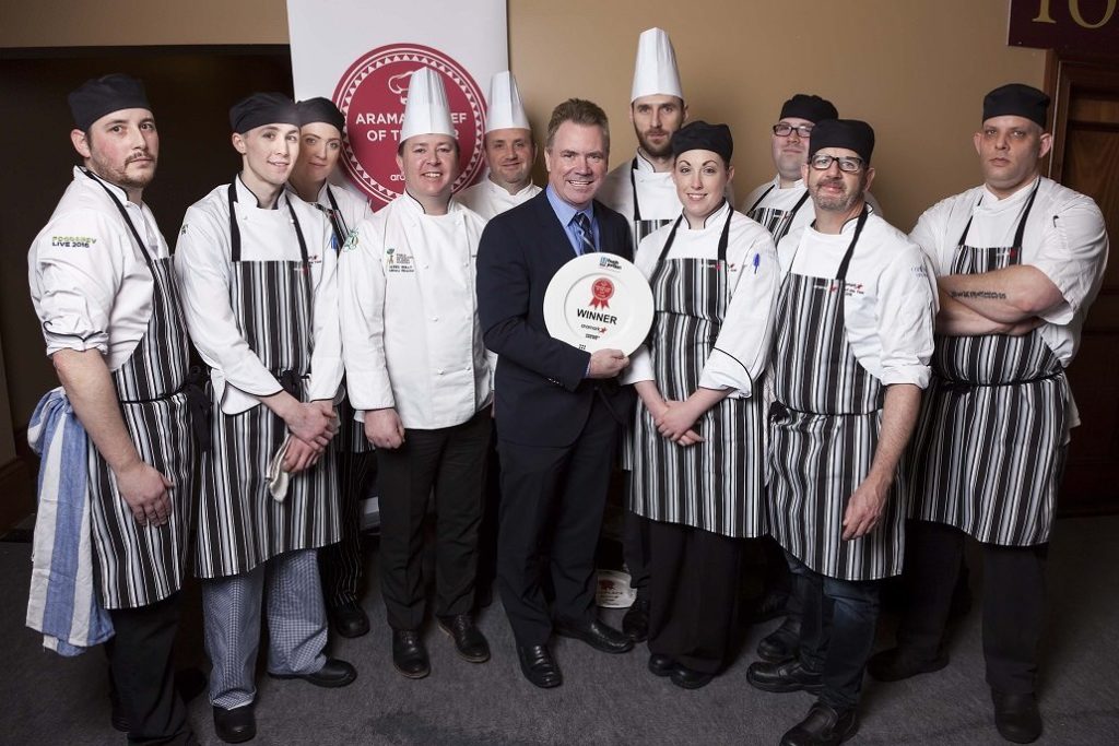 Last year's Aramark Chef's Cup finalists and winner