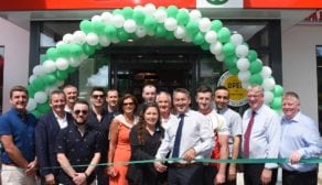 The team at the new Ballyvolane Top Oil and Spar forecourt