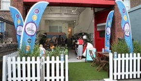 A special event was held to launch the new mobile bakery concept