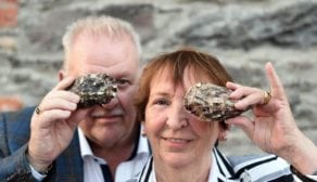 John and Rosemary Rooney of Supreme Award winners Rooney Fish from Newry