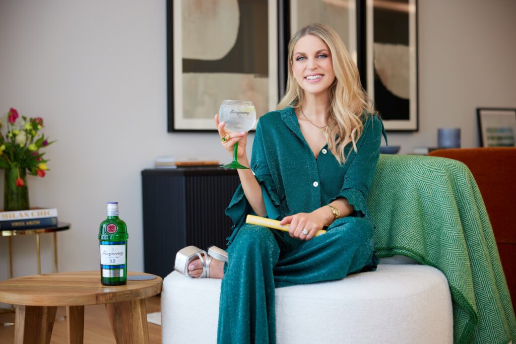 Amy Huberman launches alcohol-free spirit alternative to Tanqueray London Dry gin